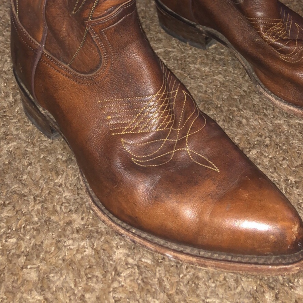 Frye cowgirl boots